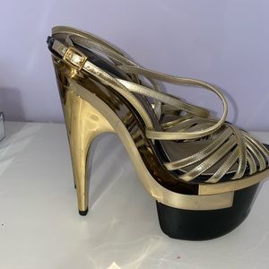 Versace heel sandals